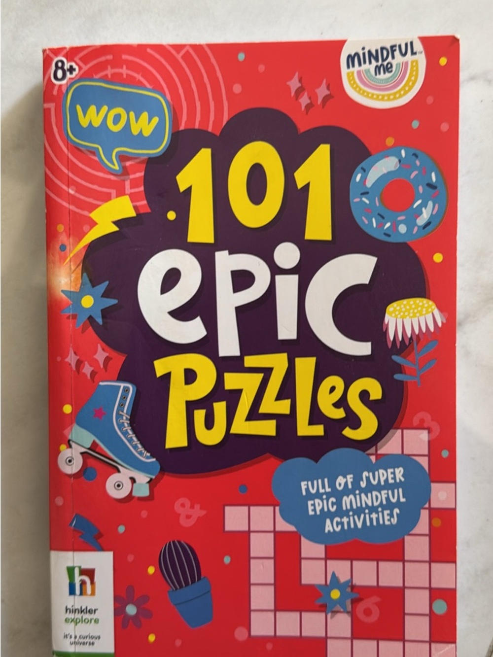 Mindful Me 101 Epic Puzzles - Red
